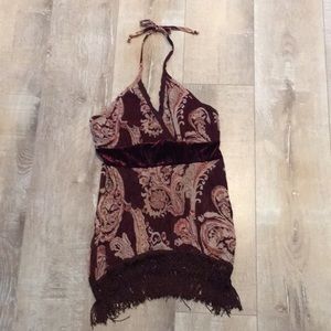 NWOT✨ Arden B. BOHO Halter Top Small